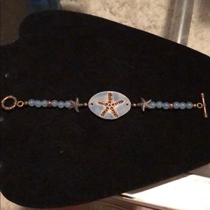 Blue Starfish Bracelet